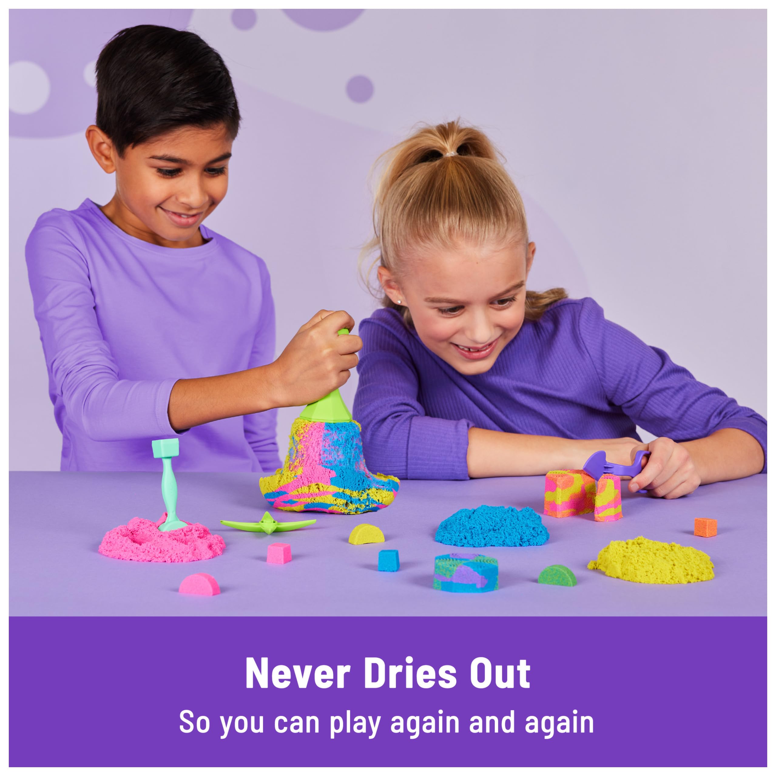 Kinetic Sand Squish N' Create Set - 382 g İsveç'ten orijinal
